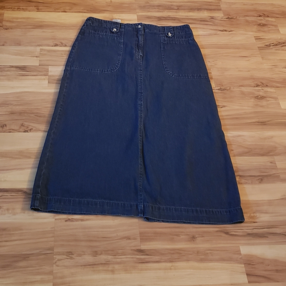 Original White Stag Jean Skirt